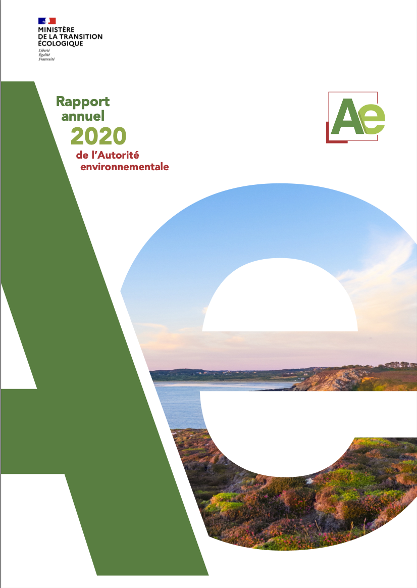 Le rapport annuel de l'Autorité Environnement (Ae) au titre de l'année 2020 est consultable